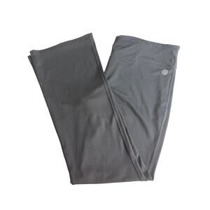 CAbi Tech boot cut yoga pants black hidden waist pocket #638R  Sz XL